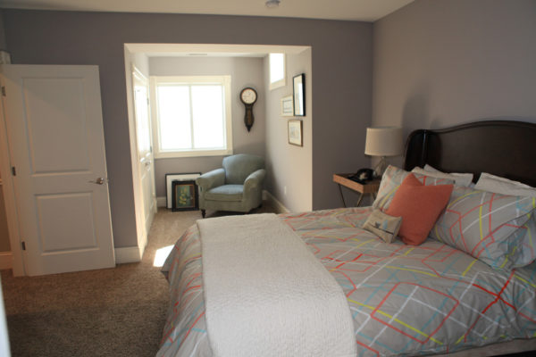 Secondary Bedroom with sitting room alcove